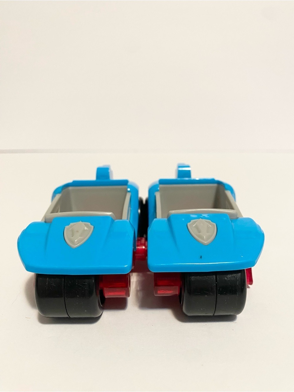 Paw Patrol Mighty Pups Super Paws Twins Power Split Vehicle Dual Mini 3” Pup Toy